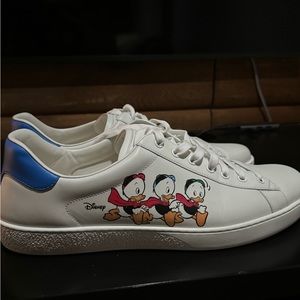 Authentic Limited Edition Gucci x Disney Duck Tales shoes Size 12